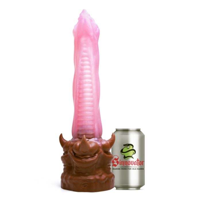 Sinnovator Spore Platinum Silicone Ovipositor Dildo with 3 x Sinnovator Eggs (Small) | UberKinky